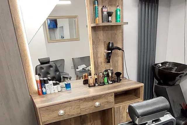 A station at Senior Barbers